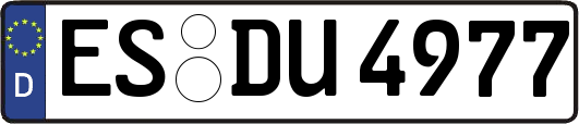 ES-DU4977