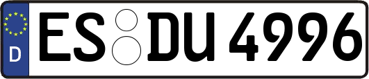 ES-DU4996