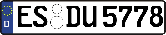 ES-DU5778