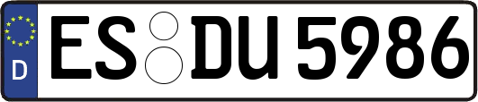 ES-DU5986