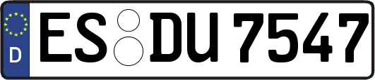 ES-DU7547