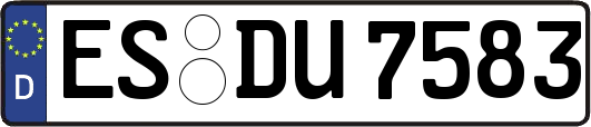 ES-DU7583