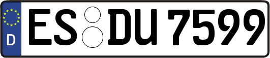 ES-DU7599