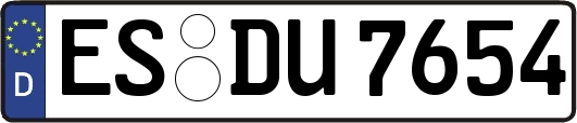 ES-DU7654