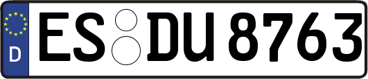 ES-DU8763