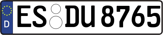 ES-DU8765