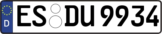 ES-DU9934