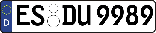 ES-DU9989