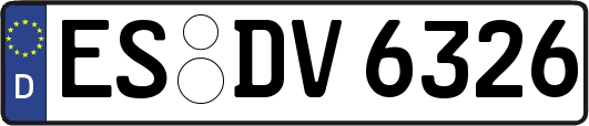 ES-DV6326