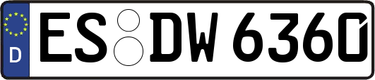 ES-DW6360