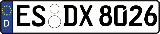 ES-DX8026