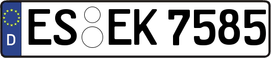 ES-EK7585