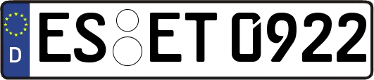 ES-ET0922