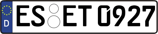 ES-ET0927