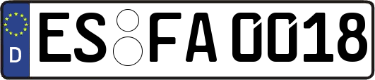 ES-FA0018