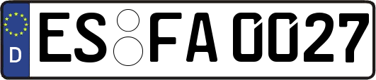 ES-FA0027