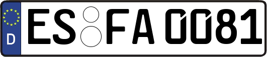 ES-FA0081