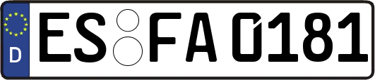 ES-FA0181