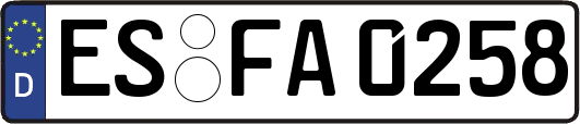 ES-FA0258