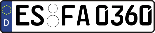 ES-FA0360