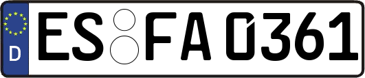 ES-FA0361