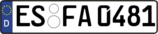 ES-FA0481