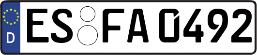 ES-FA0492