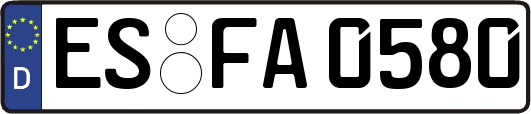 ES-FA0580