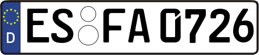 ES-FA0726