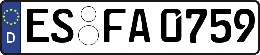 ES-FA0759