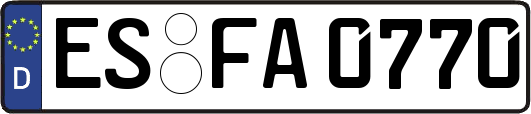 ES-FA0770