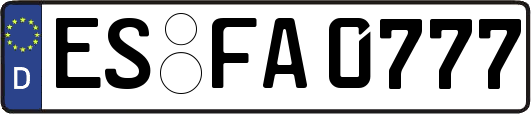 ES-FA0777
