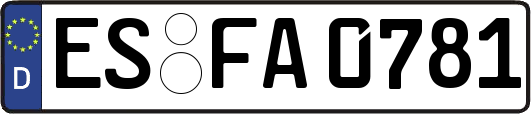 ES-FA0781