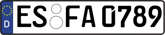 ES-FA0789