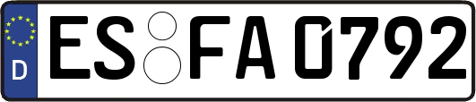 ES-FA0792