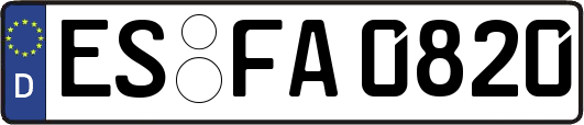 ES-FA0820