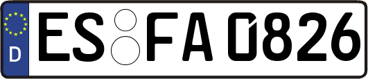 ES-FA0826