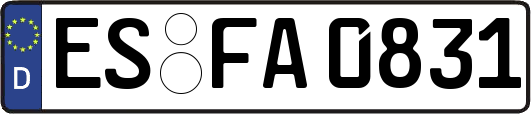 ES-FA0831