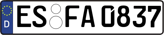 ES-FA0837