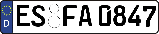 ES-FA0847