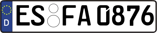 ES-FA0876