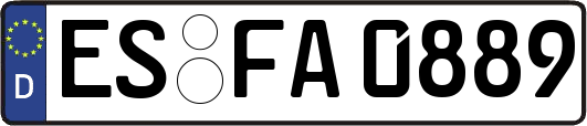 ES-FA0889