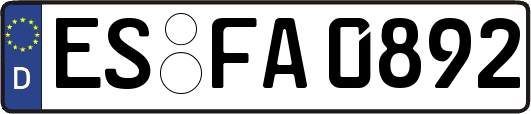 ES-FA0892