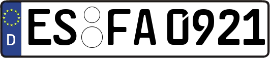 ES-FA0921