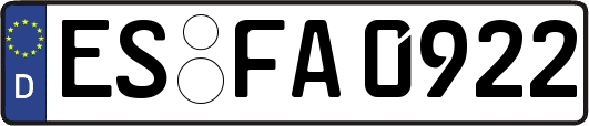 ES-FA0922