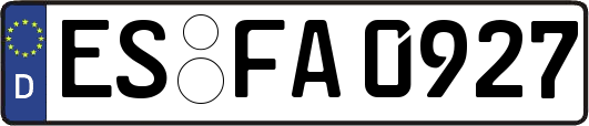 ES-FA0927