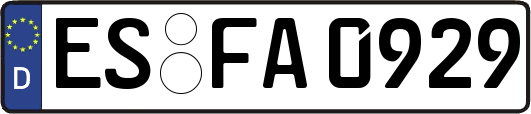 ES-FA0929