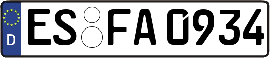 ES-FA0934