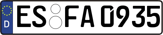 ES-FA0935