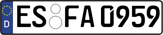 ES-FA0959